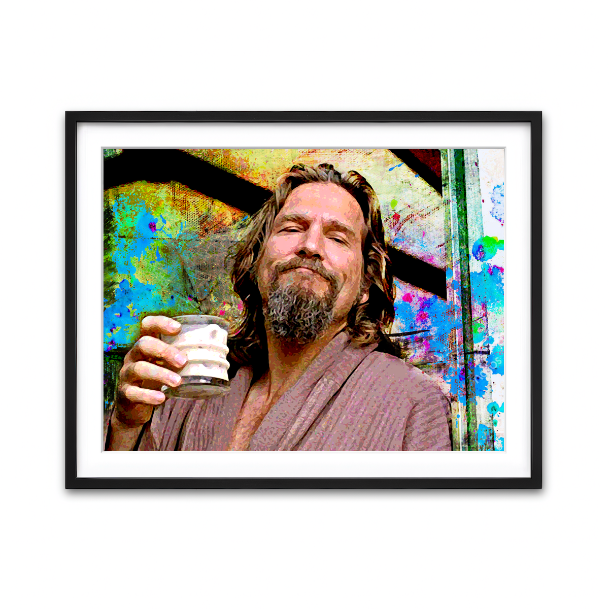 Framed Print 4x3 Black