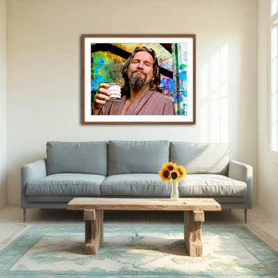 AUTO-MOCKUP ROOM | White Russian Wall Art