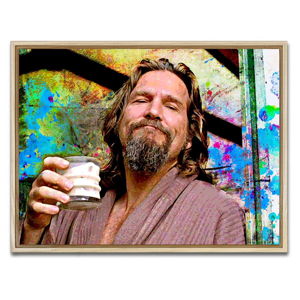 AUTO-MOCKUP WHITE | White Russian | 1 Piece | Natural Framed Canvas | group=4x3