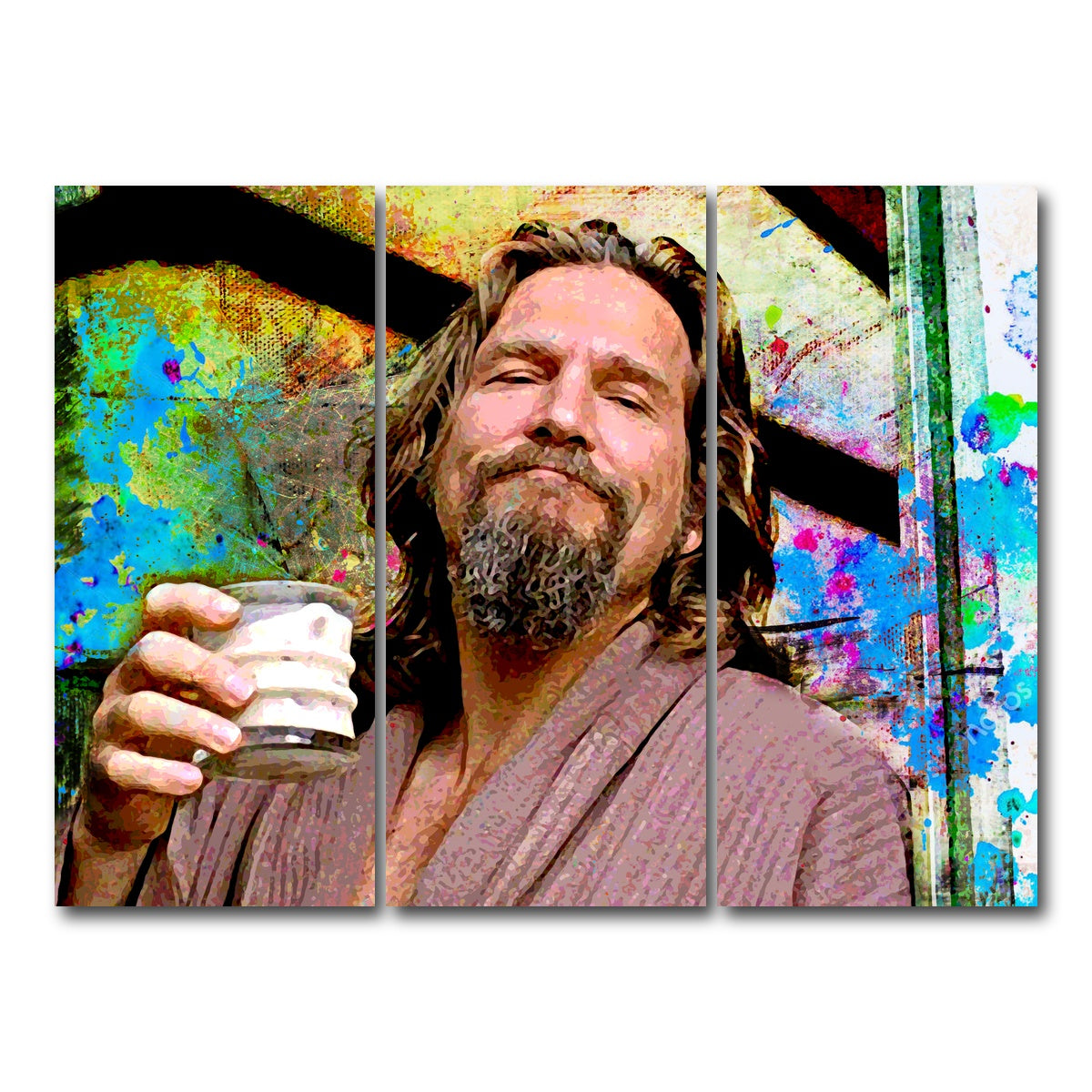 AUTO-MOCKUP WHITE | White Russian | 3 Piece | Gallery Wrap Canvas | group=8x18