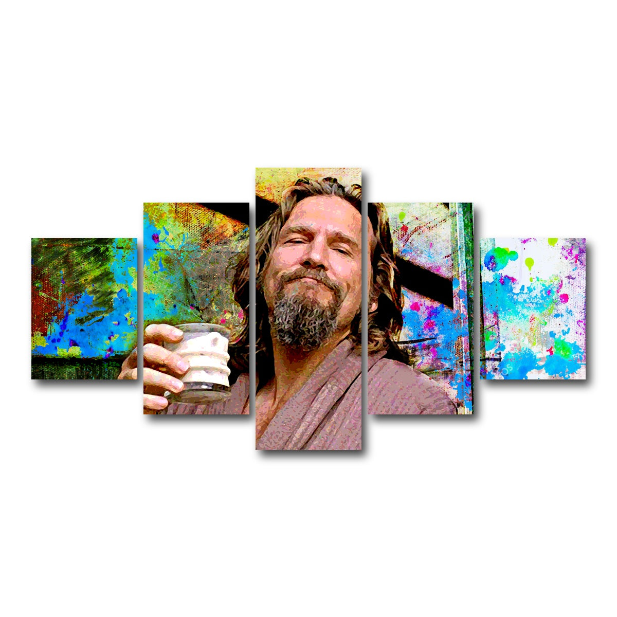 AUTO-MOCKUP WHITE | White Russian | 5 Piece | Gallery Wrap Canvas | group=5_short