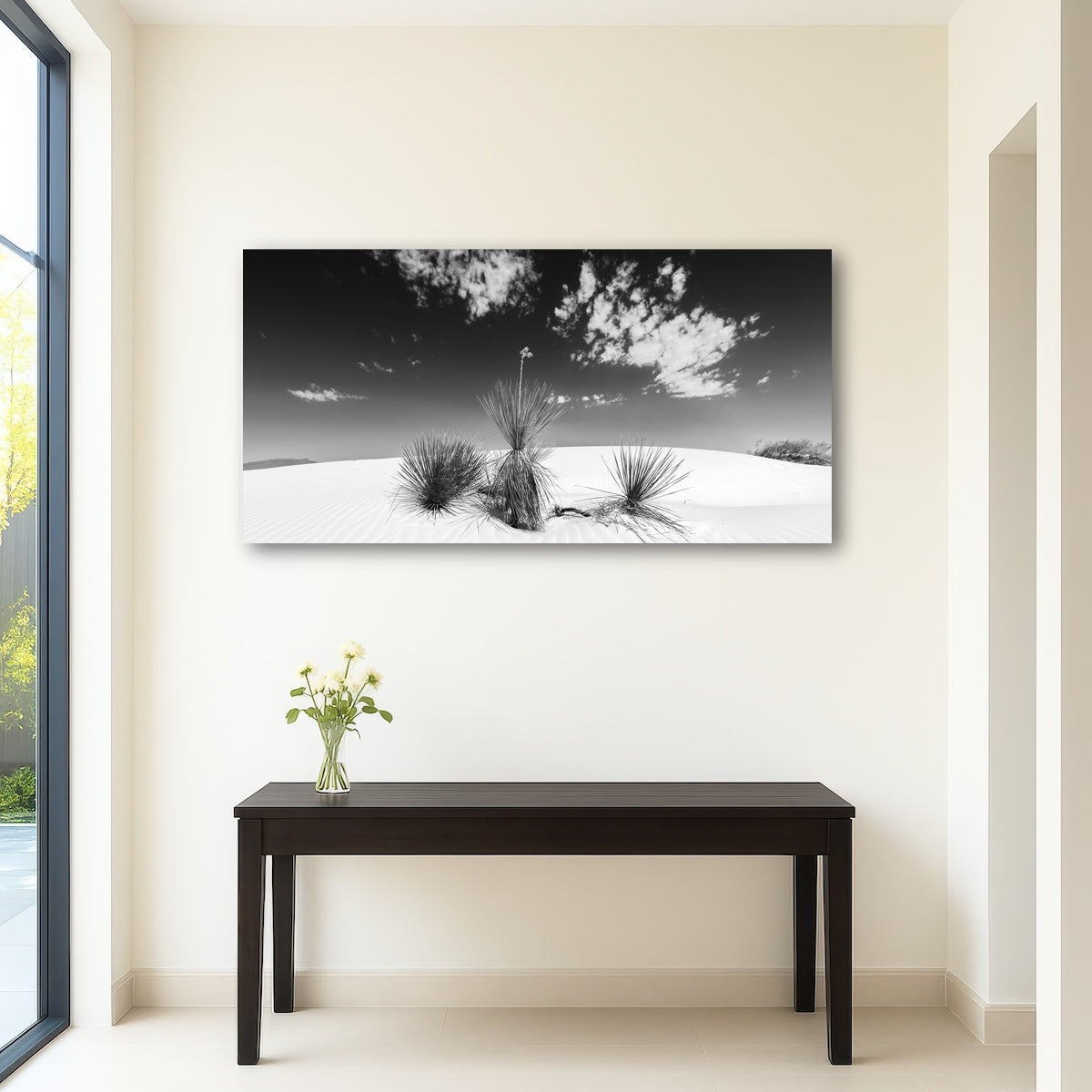 AUTO-MOCKUP ROOM | White Sands Impression  Monochrome