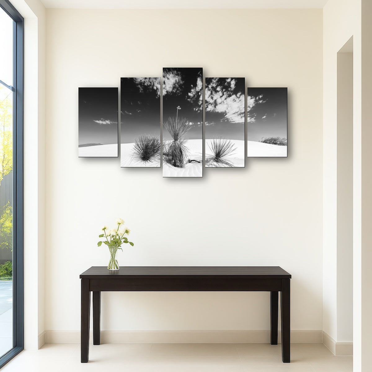 AUTO-MOCKUP ROOM | White Sands Impression  Monochrome