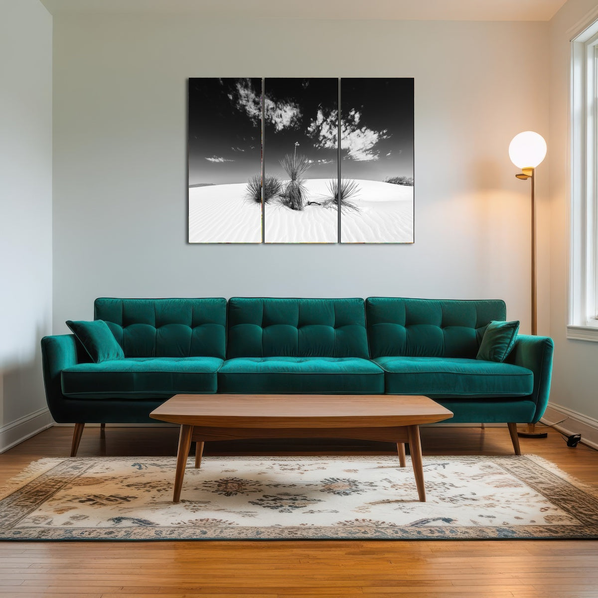 AUTO-MOCKUP ROOM | White Sands Impression  Monochrome