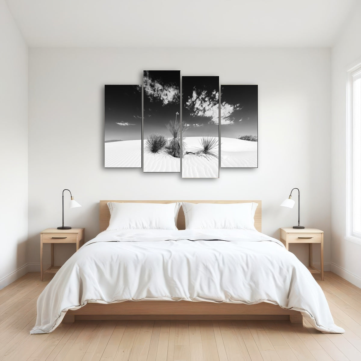 AUTO-MOCKUP ROOM | White Sands Impression  Monochrome