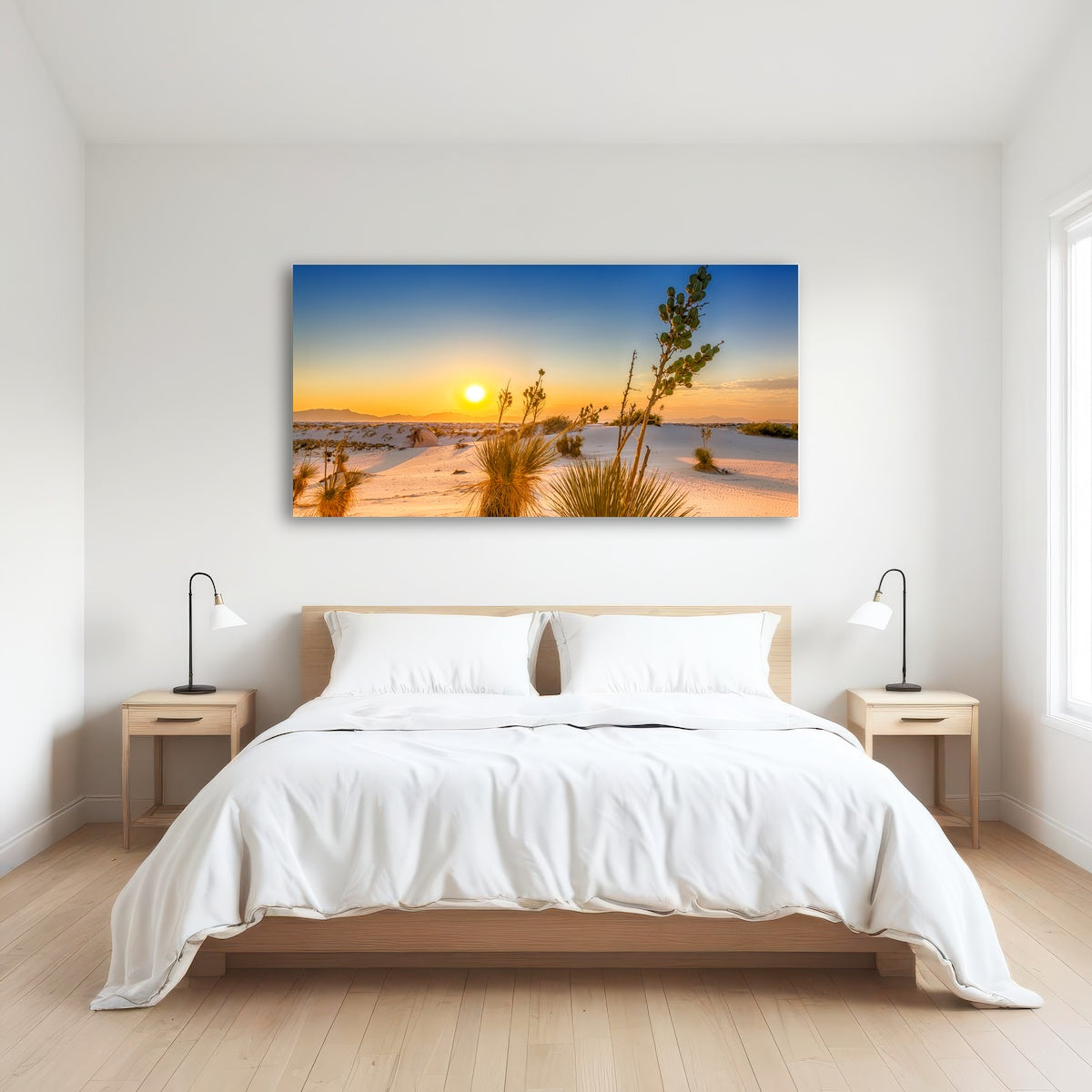 AUTO-MOCKUP ROOM | White Sands Sunset