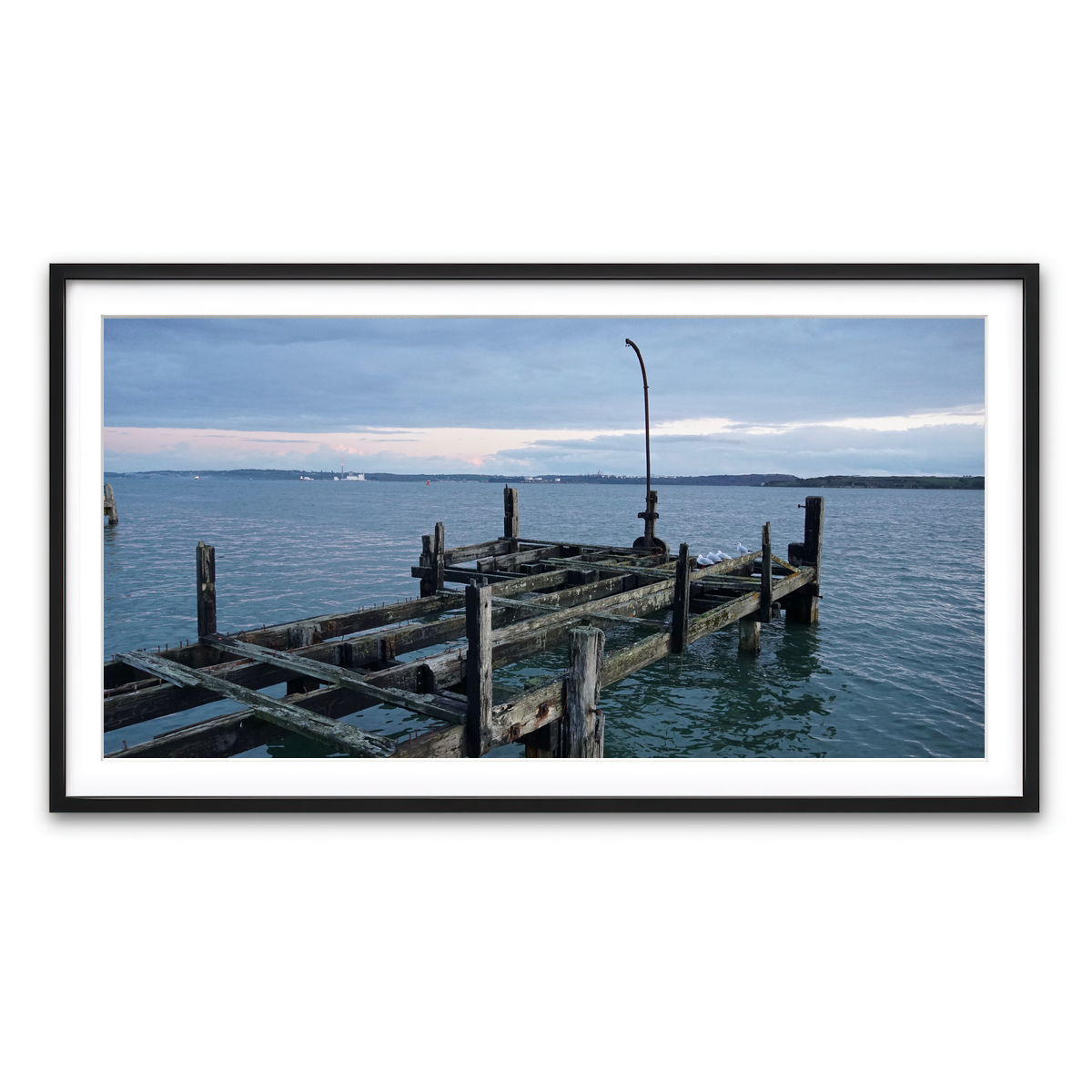 Framed Print 2x1 Black