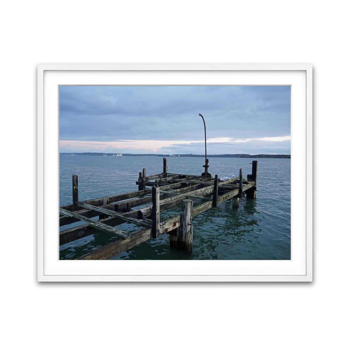 Framed Print 4x3 White