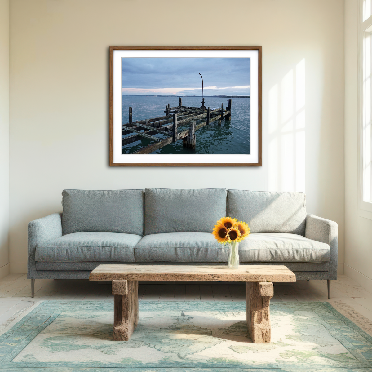 AUTO-MOCKUP ROOM | White Star Lines Pier - Cobh Ireland Wall Art