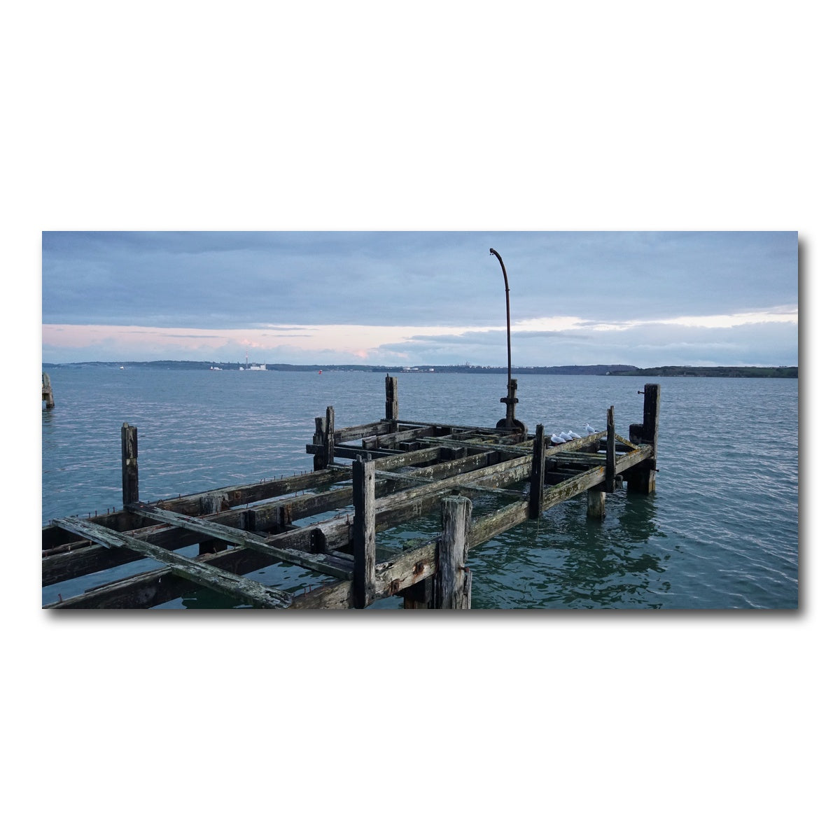 AUTO-MOCKUP WHITE | White Star Lines Pier - Cobh Ireland | 1 Piece | Gallery Wrap Canvas | group=2x1