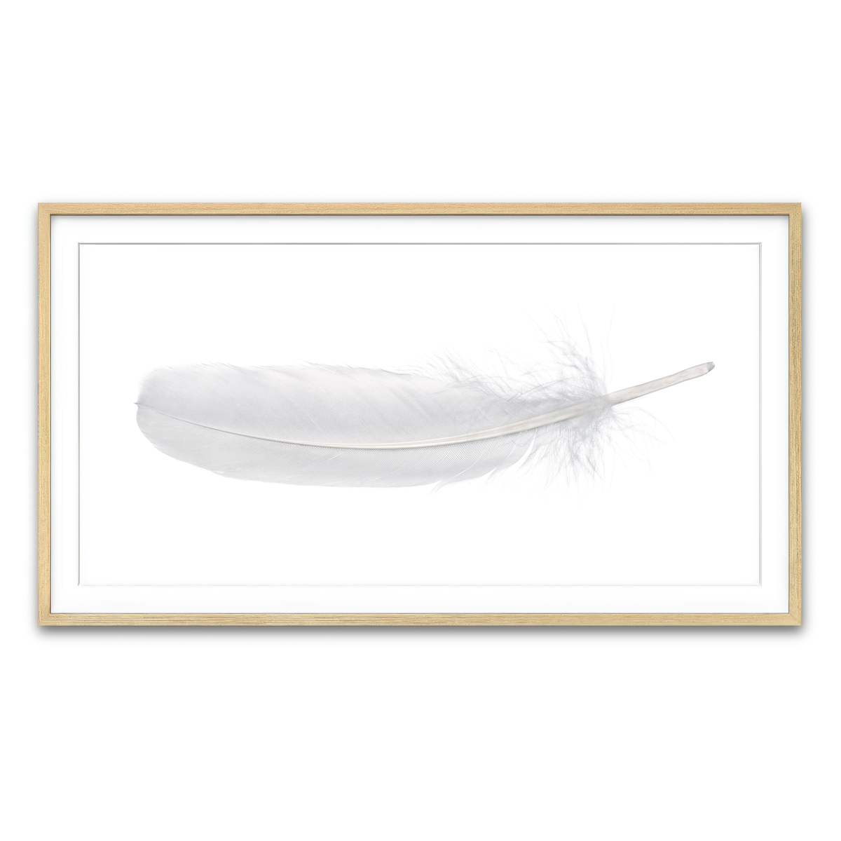 Framed Print 2x1 Natural