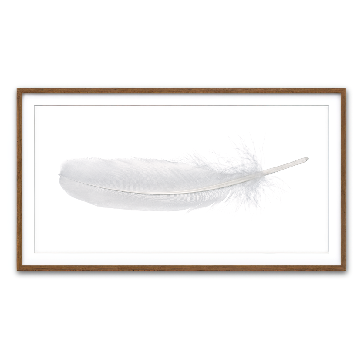 Framed Print 2x1 Walnut