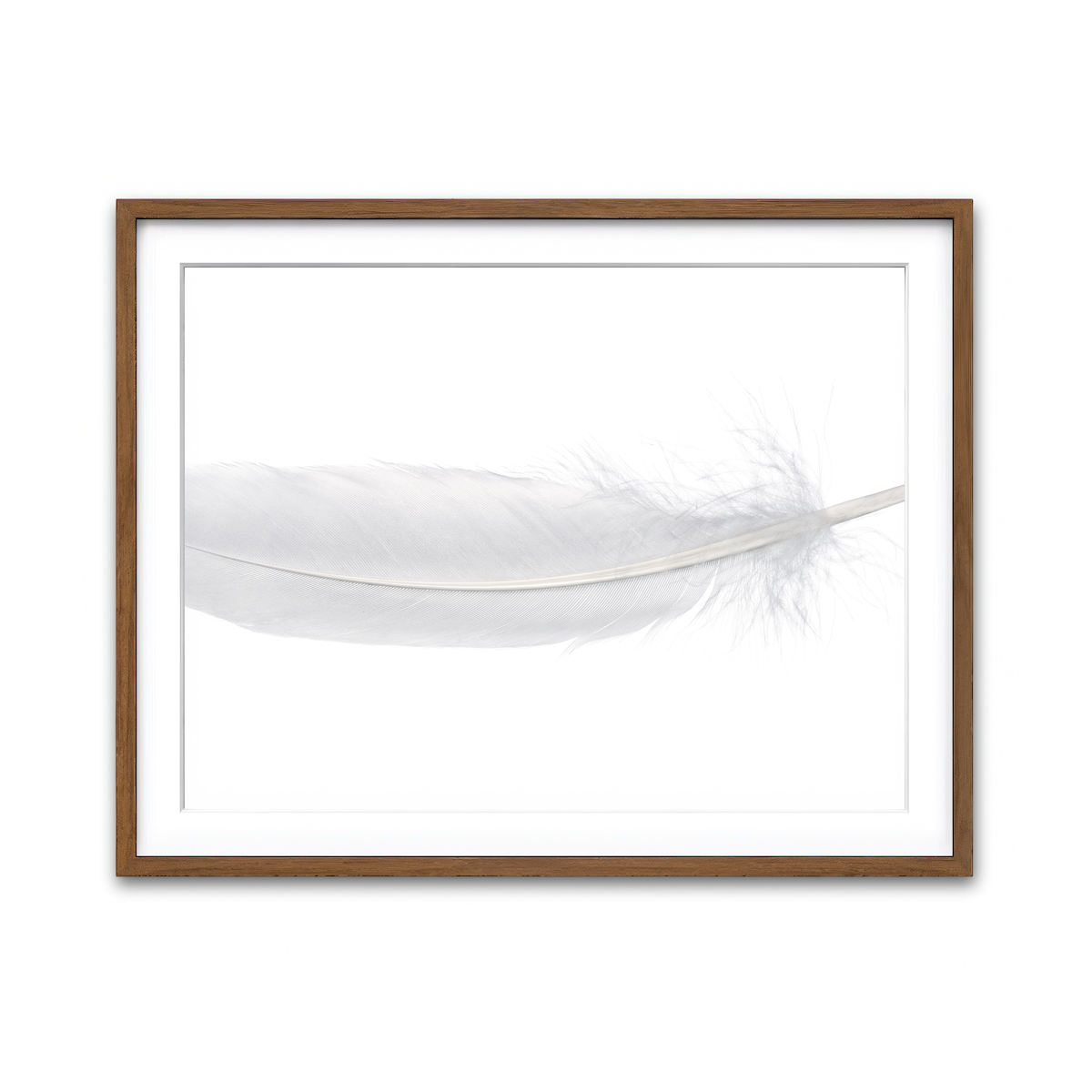 Framed Print 4x3 Walnut