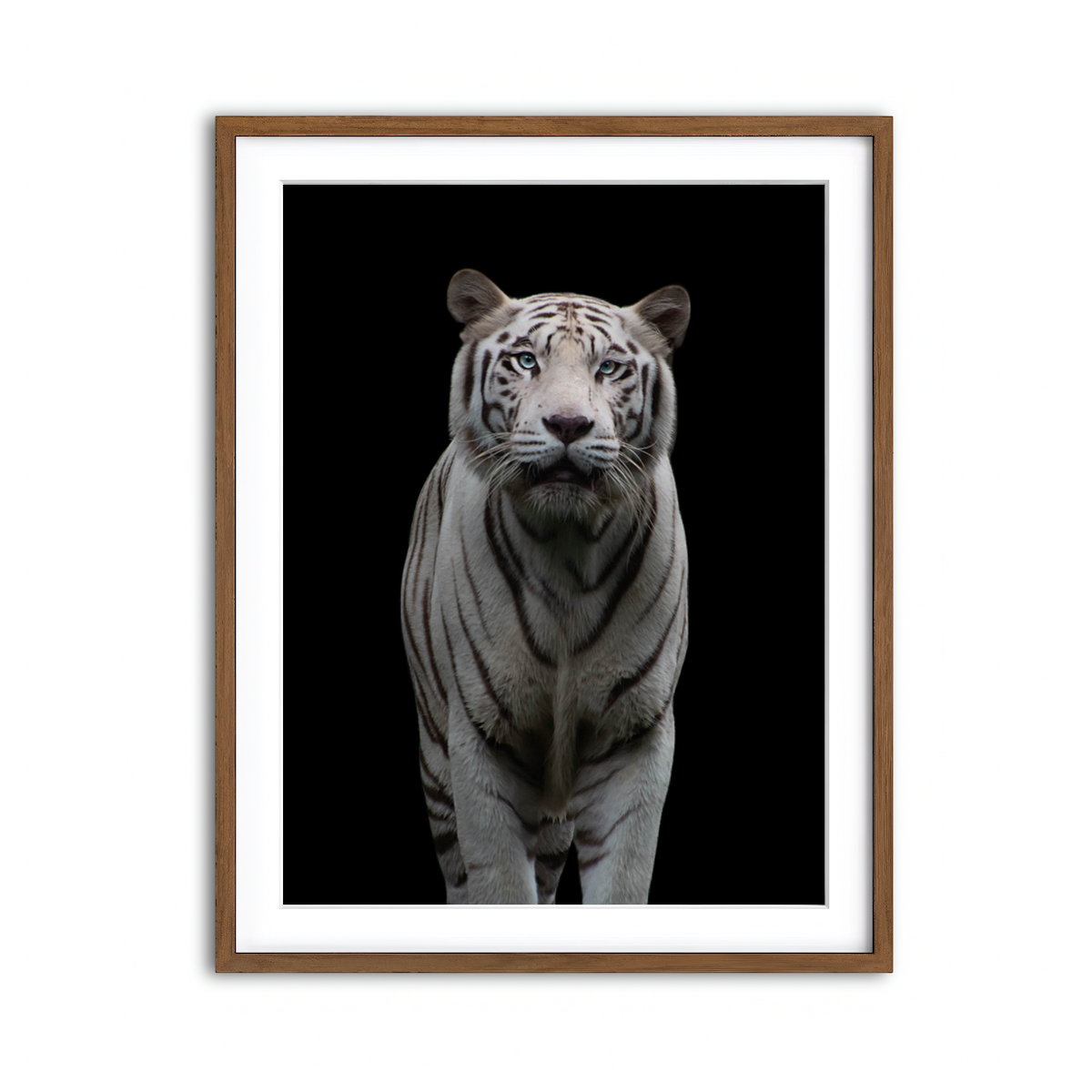 Framed Print 3x4 Walnut