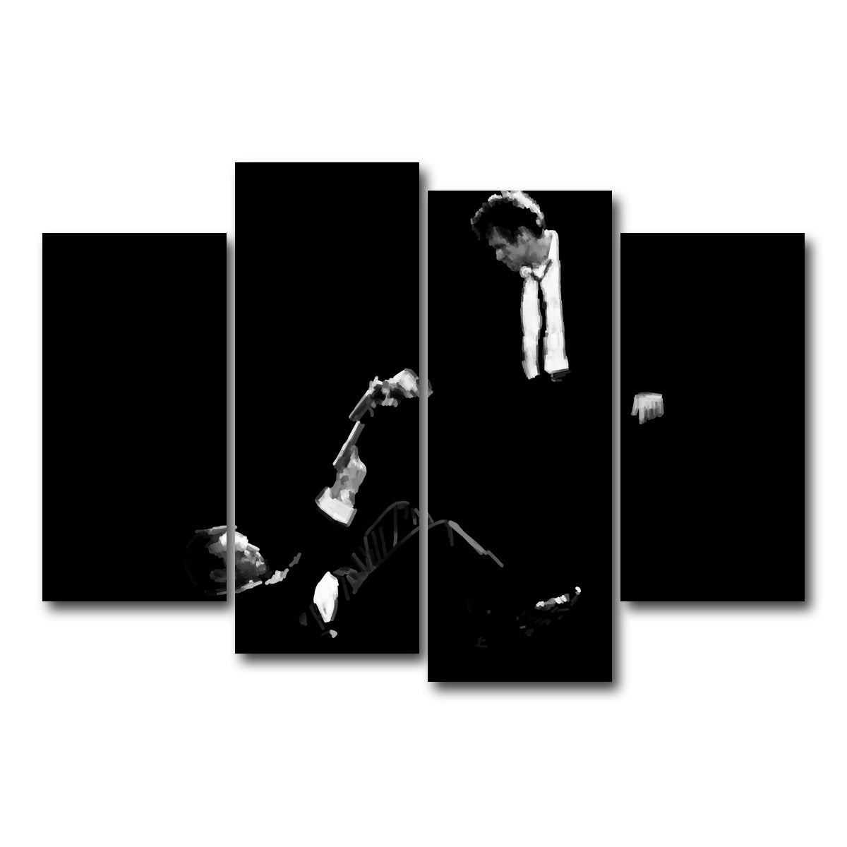 AUTO-MOCKUP WHITE | White VS Pink | 4 Piece | Gallery Wrap Canvas | group=4_short