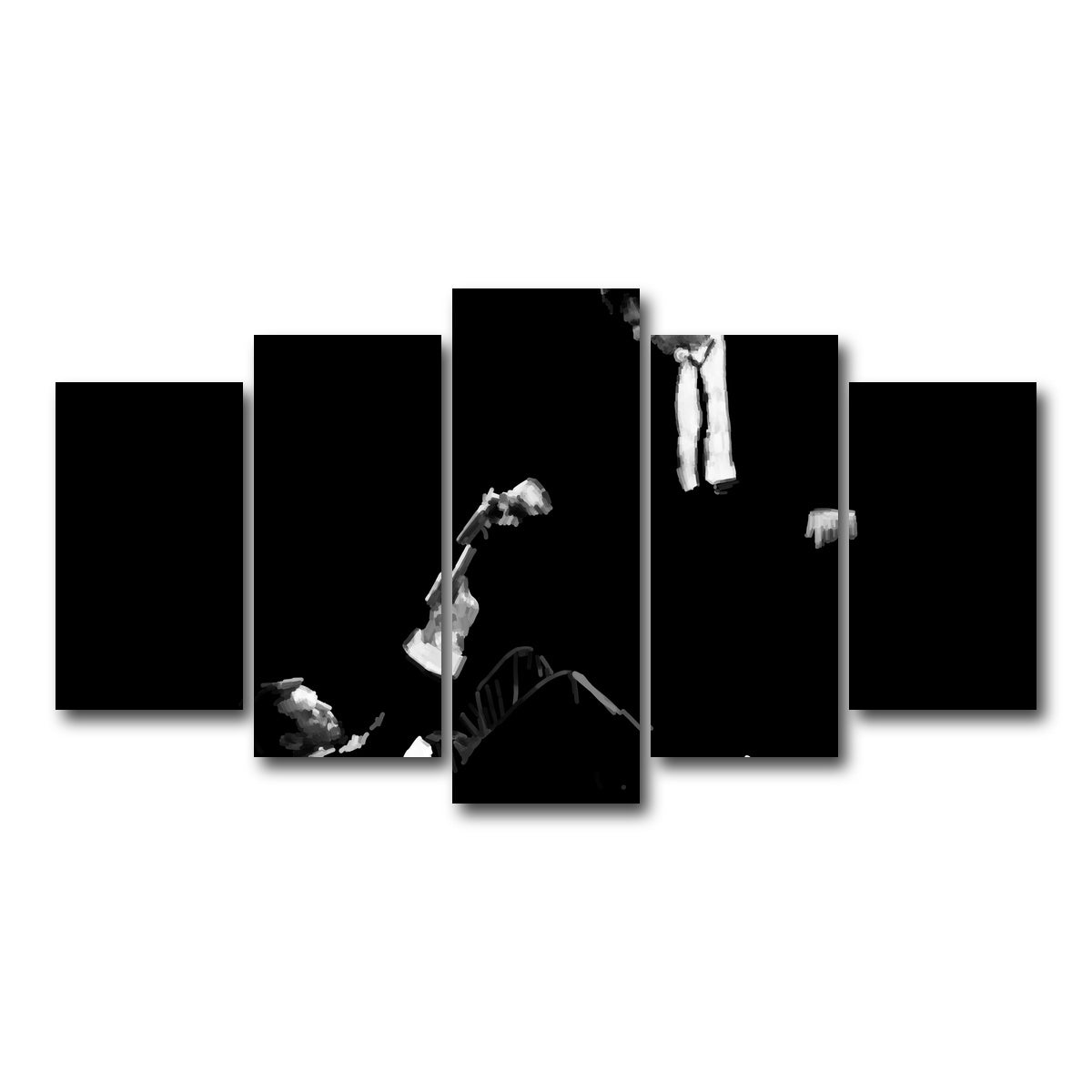 AUTO-MOCKUP WHITE | White VS Pink | 5 Piece | Gallery Wrap Canvas | group=5_normal