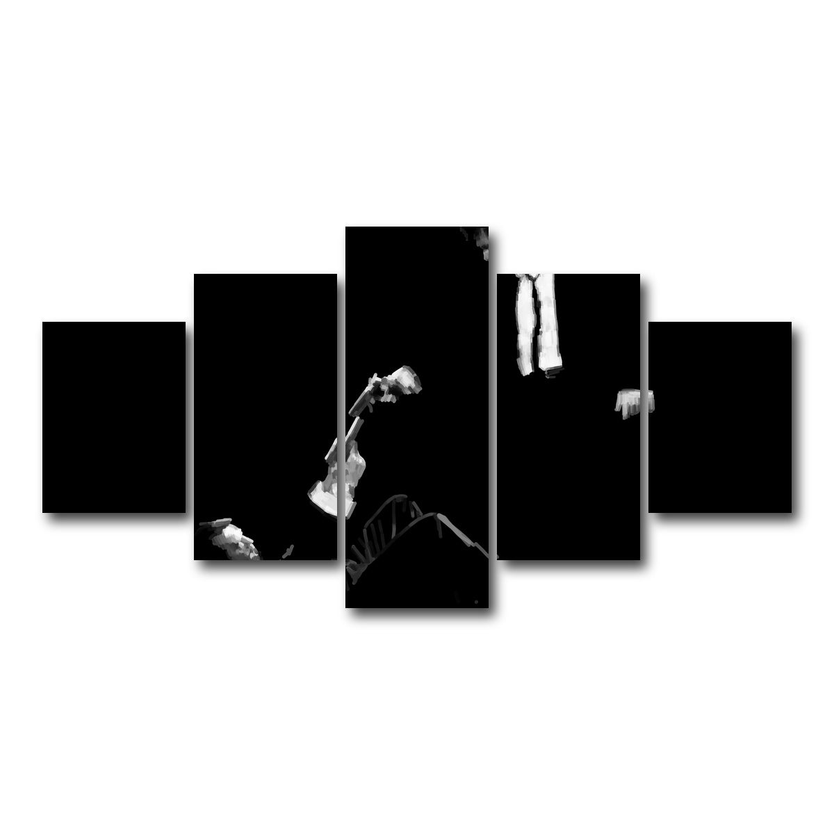 AUTO-MOCKUP WHITE | White VS Pink | 5 Piece | Gallery Wrap Canvas | group=5_short