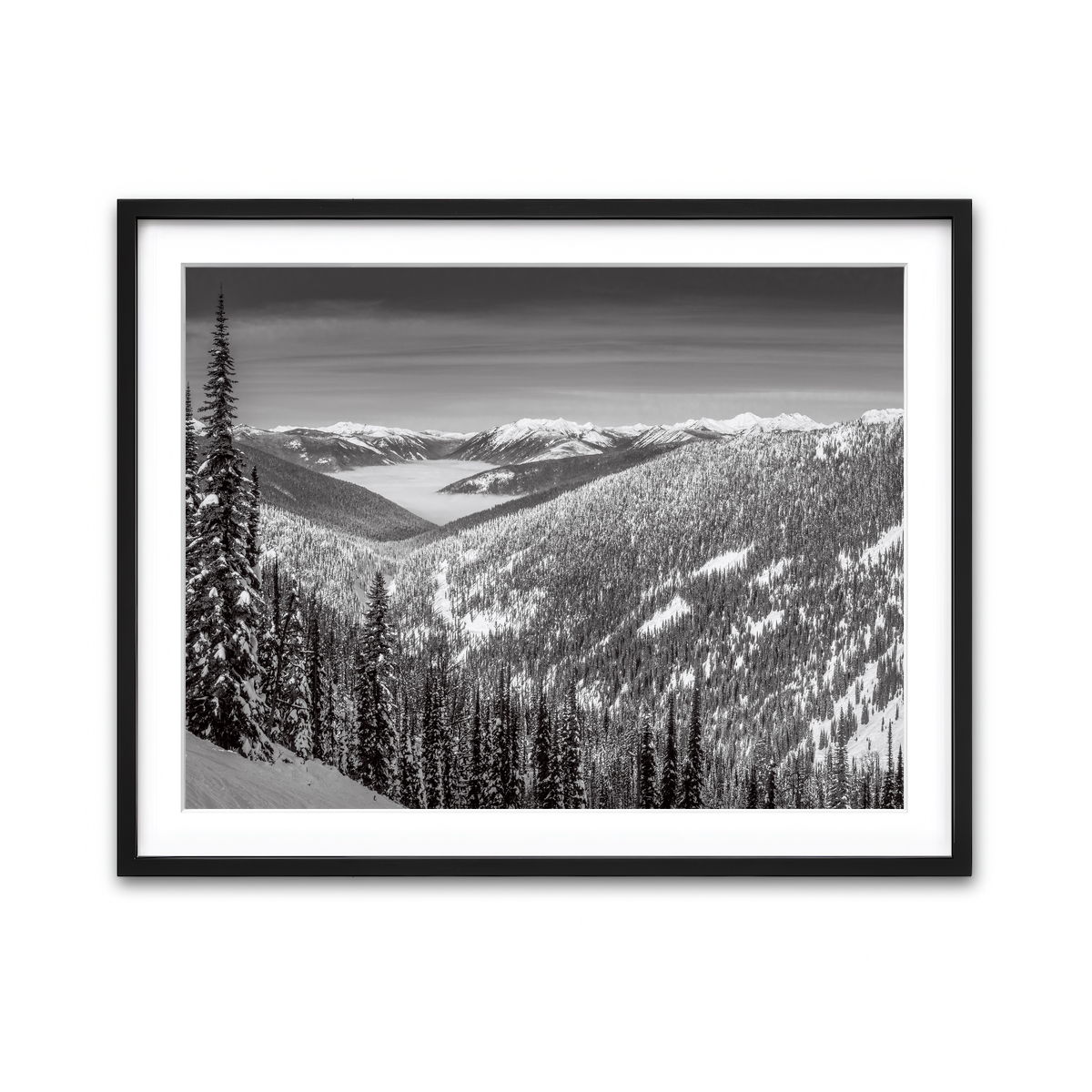 Framed Print 4x3 Black