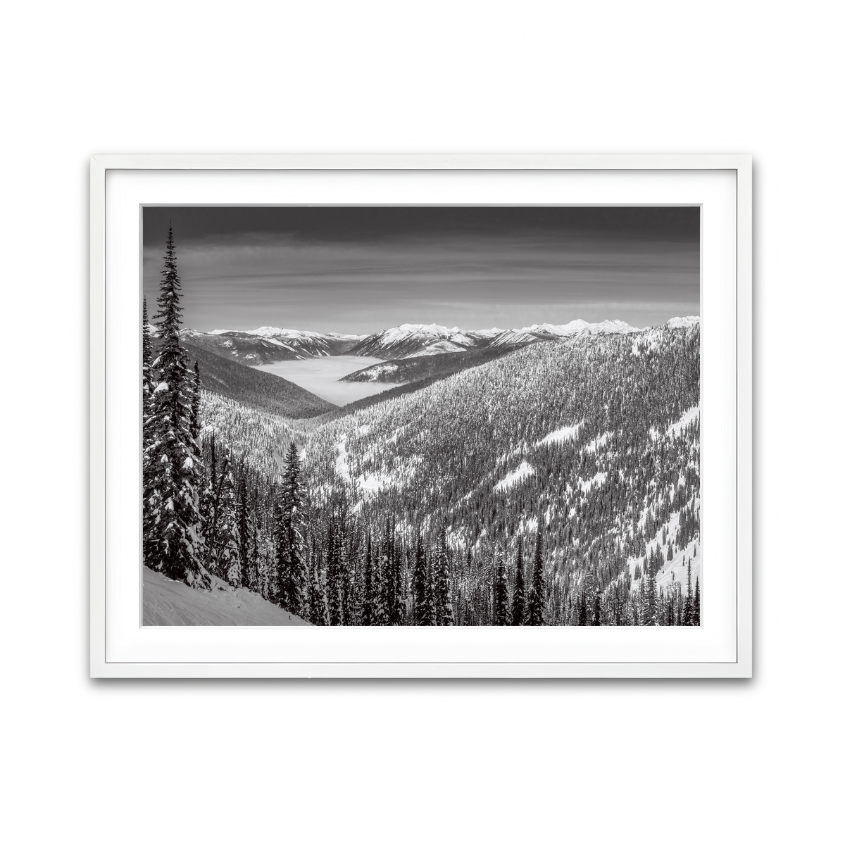 Framed Print 4x3 White