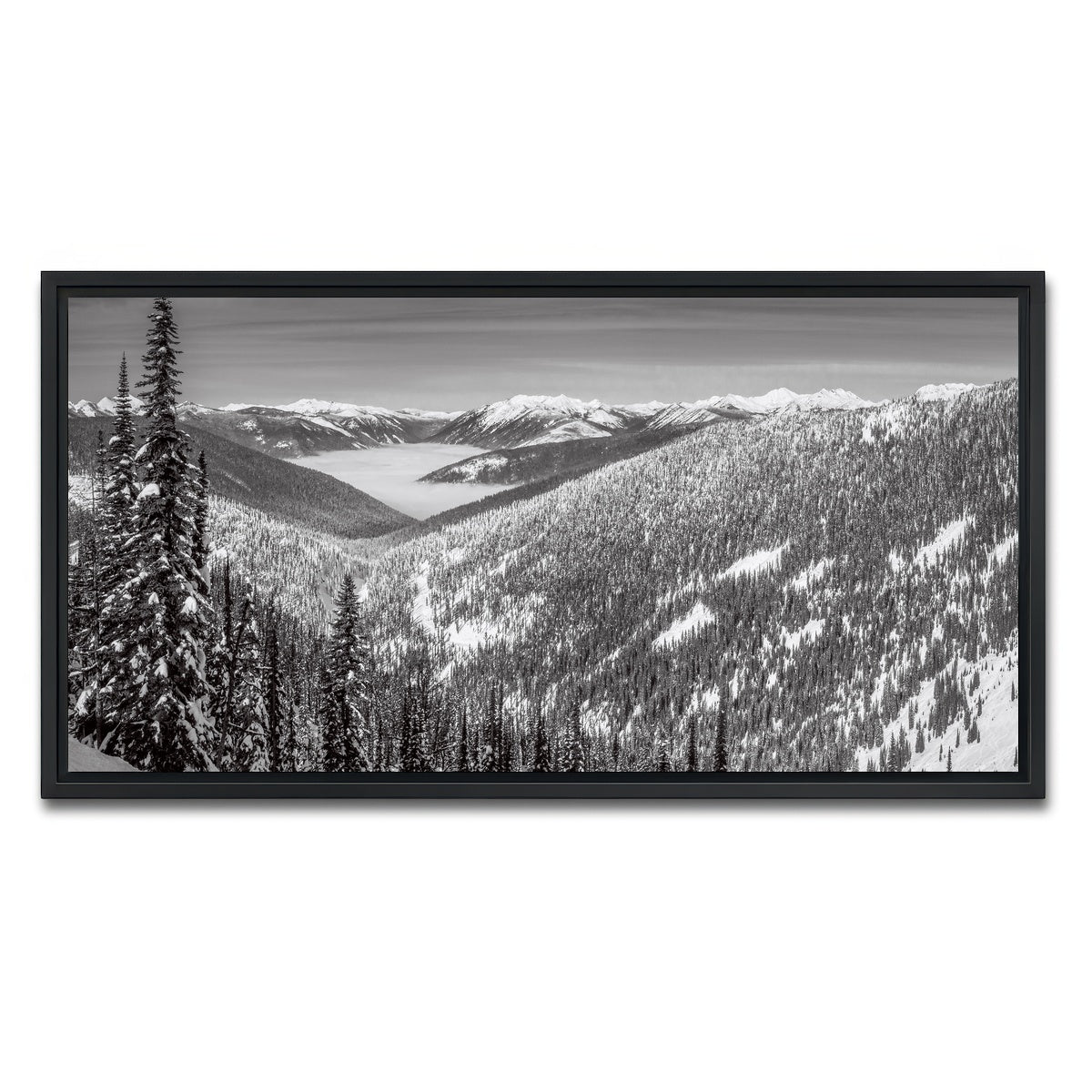 AUTO-MOCKUP WHITE | Whitewater Inversion | 1 Piece | Black Framed Canvas | group=2x1