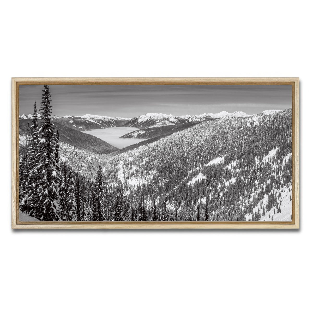 AUTO-MOCKUP WHITE | Whitewater Inversion | 1 Piece | Natural Framed Canvas | group=2x1