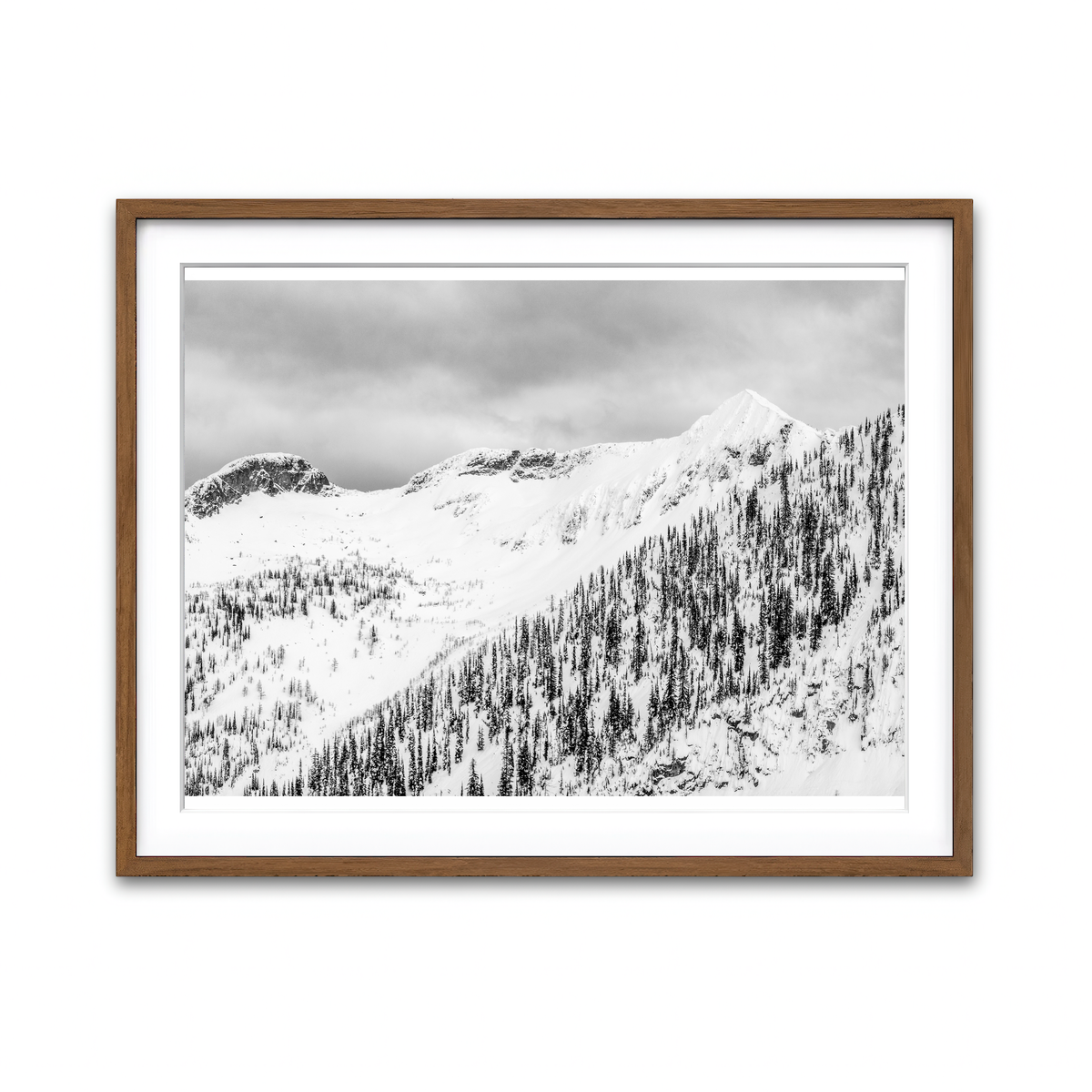 Framed Print 4x3 Walnut