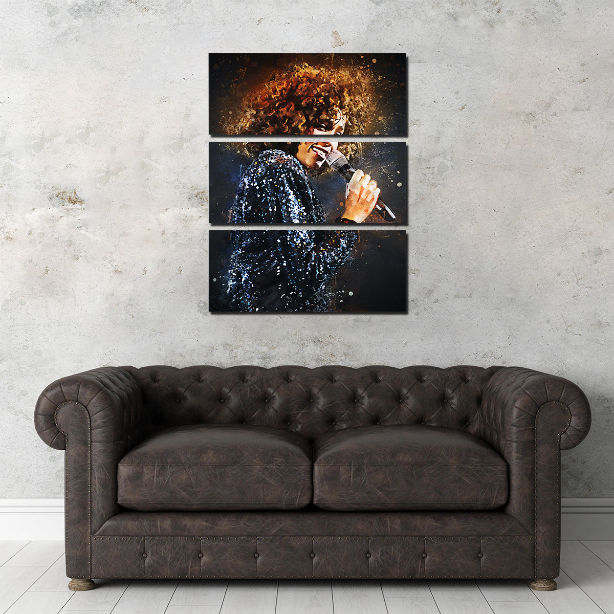 Whitney Houston Painting Wall Art