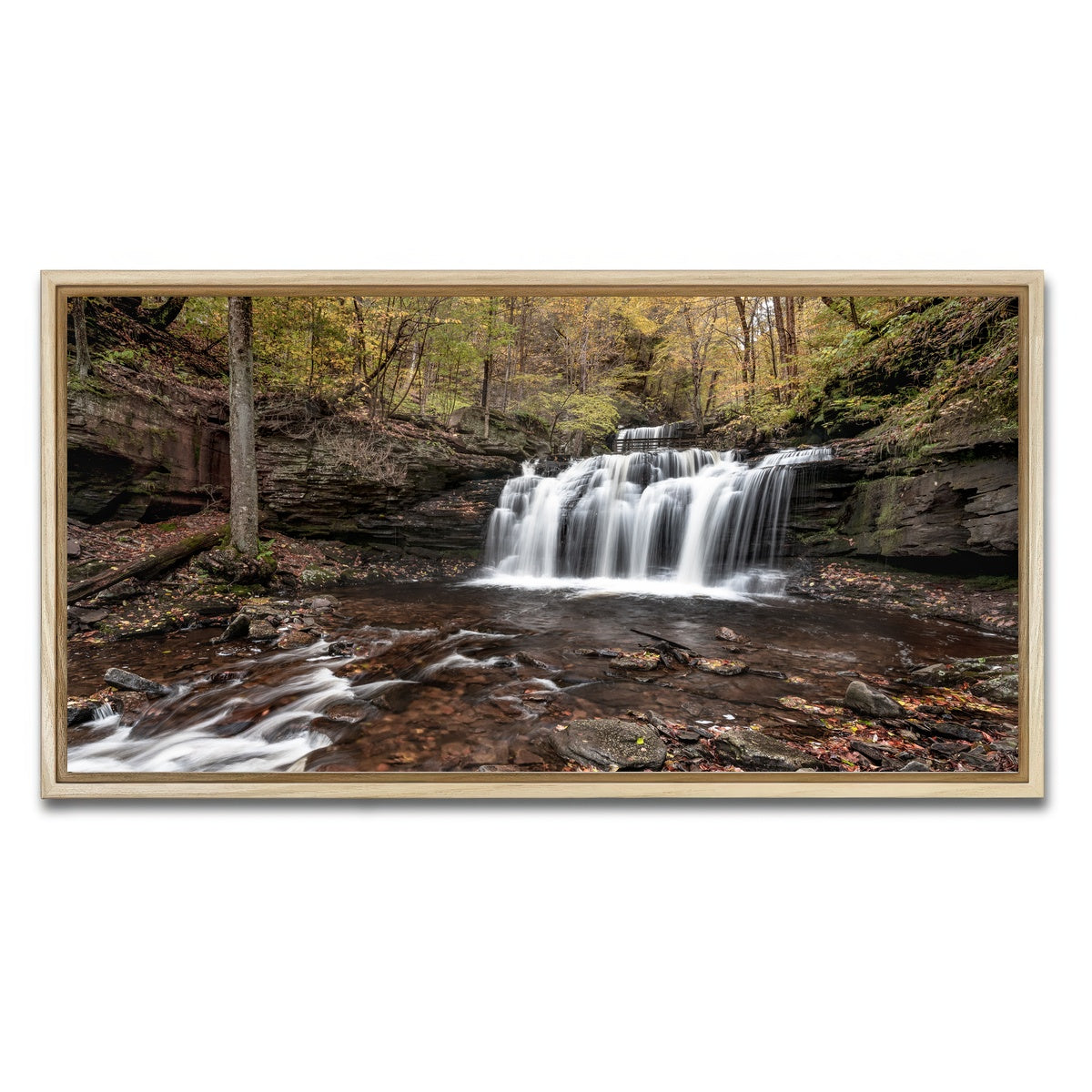 AUTO-MOCKUP WHITE | Who Loves Color | 1 Piece | Natural Framed Canvas | group=2x1