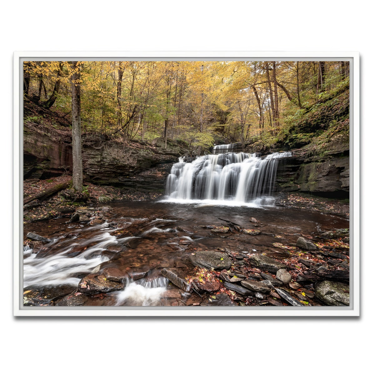 AUTO-MOCKUP WHITE | Who Loves Color | 1 Piece | White Framed Canvas | group=4x3