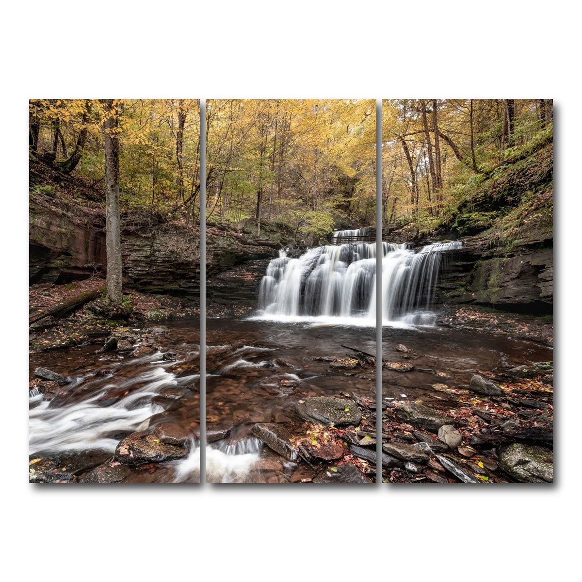 AUTO-MOCKUP WHITE | Who Loves Color | 3 Piece | Gallery Wrap Canvas | group=8x18