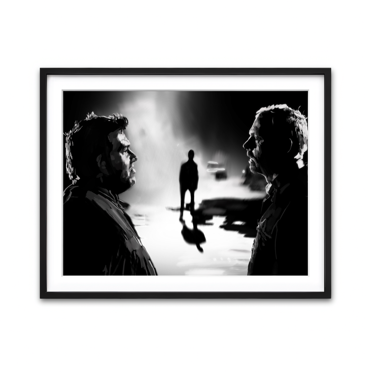 Framed Print 4x3 Black