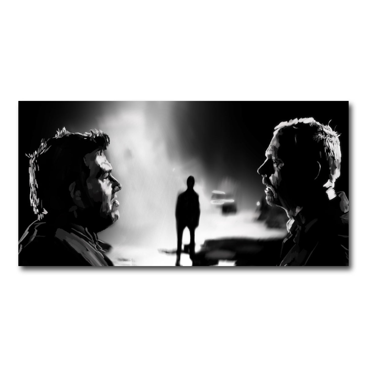 AUTO-MOCKUP WHITE | Who Made You King of the Zombies | 1 Piece | Gallery Wrap Canvas | group=2x1