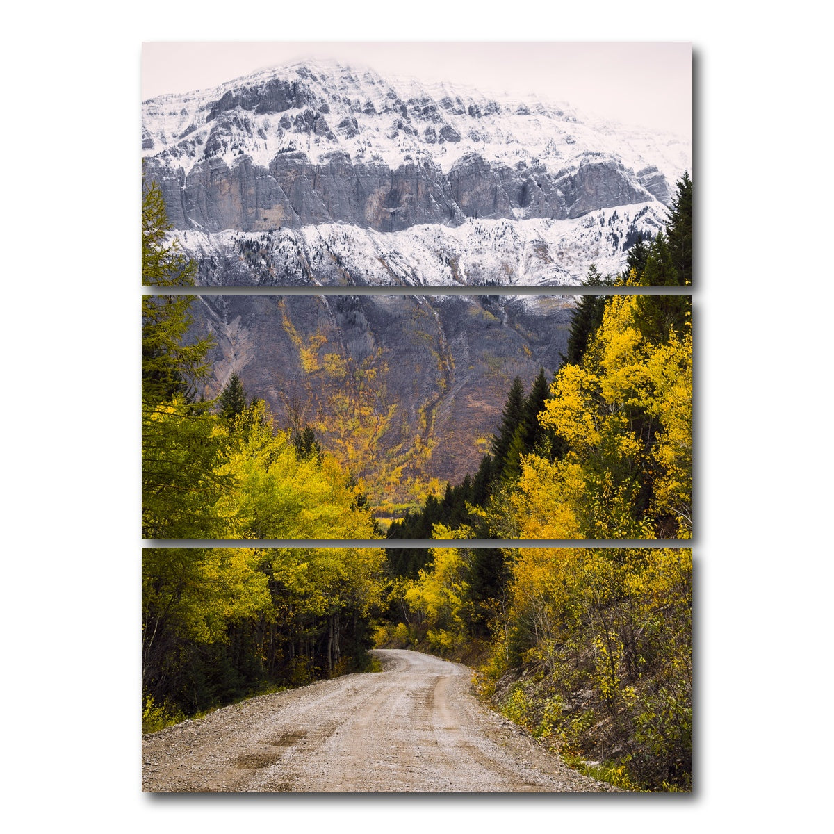 AUTO-MOCKUP WHITE | Wigwam River | 3 Piece | Gallery Wrap Canvas | group=8x18_stacked