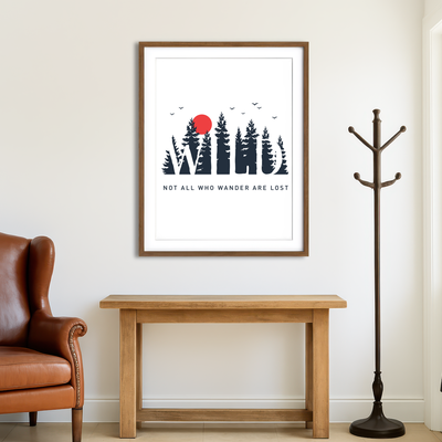 AUTO-MOCKUP ROOM | Wild Wander Wall Art