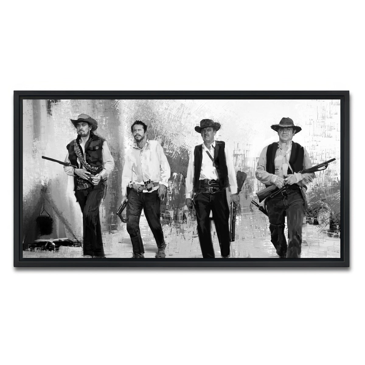 AUTO-MOCKUP WHITE | Wild | 1 Piece | Black Framed Canvas | group=2x1