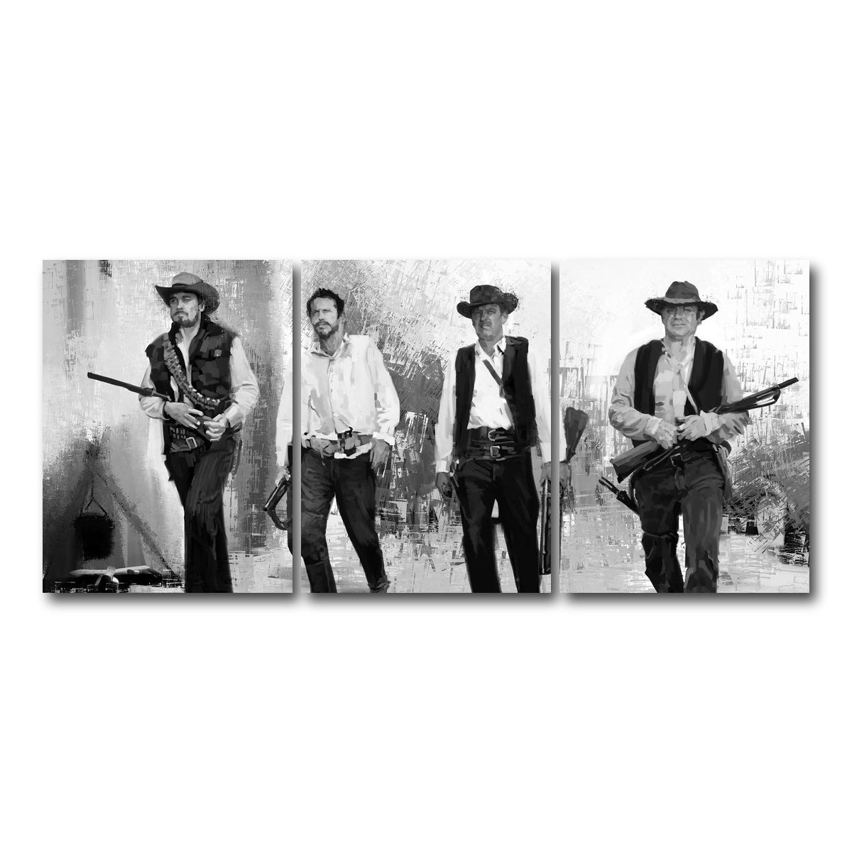 AUTO-MOCKUP WHITE | Wild | 3 Piece | Gallery Wrap Canvas | group=18x24