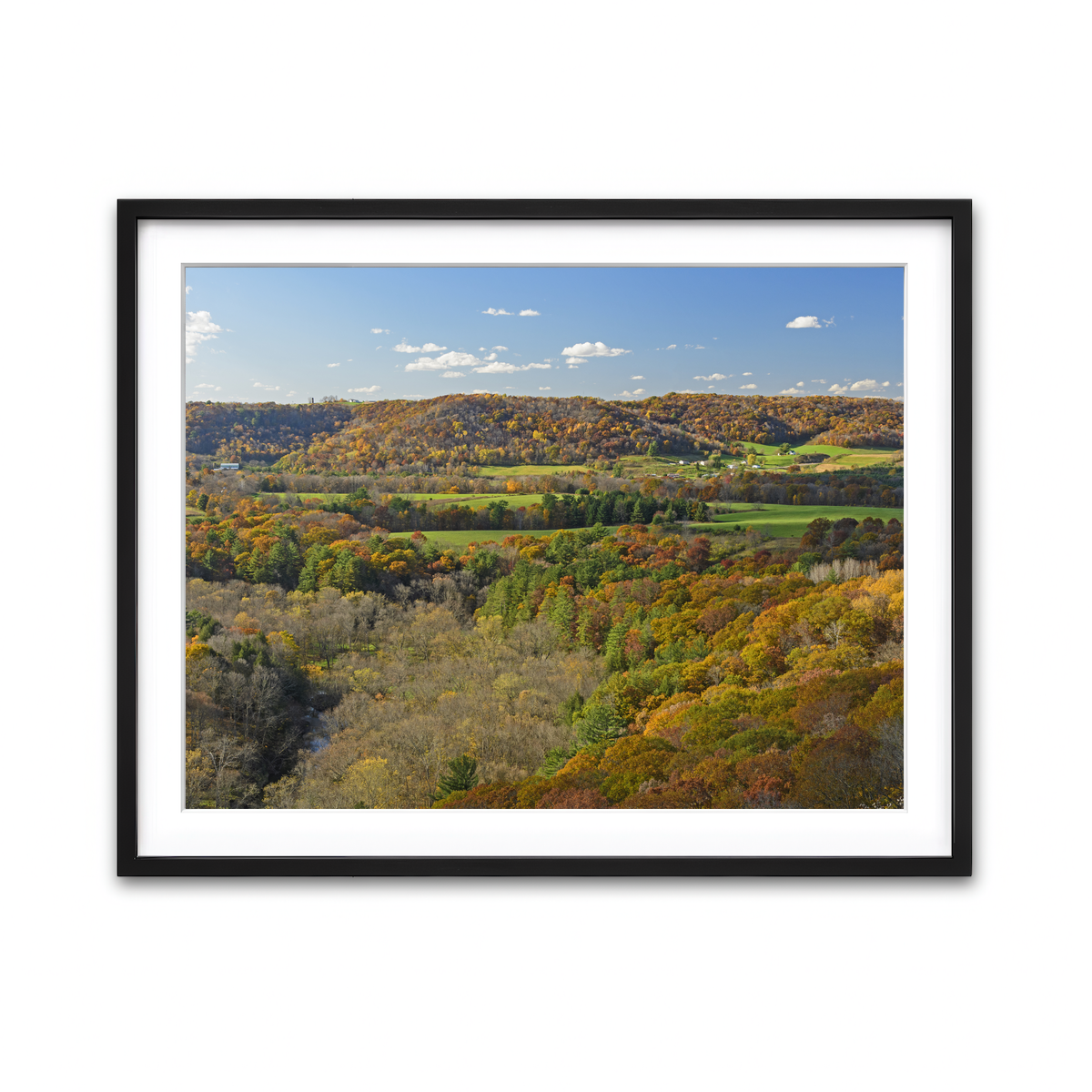 Framed Print 4x3 Black