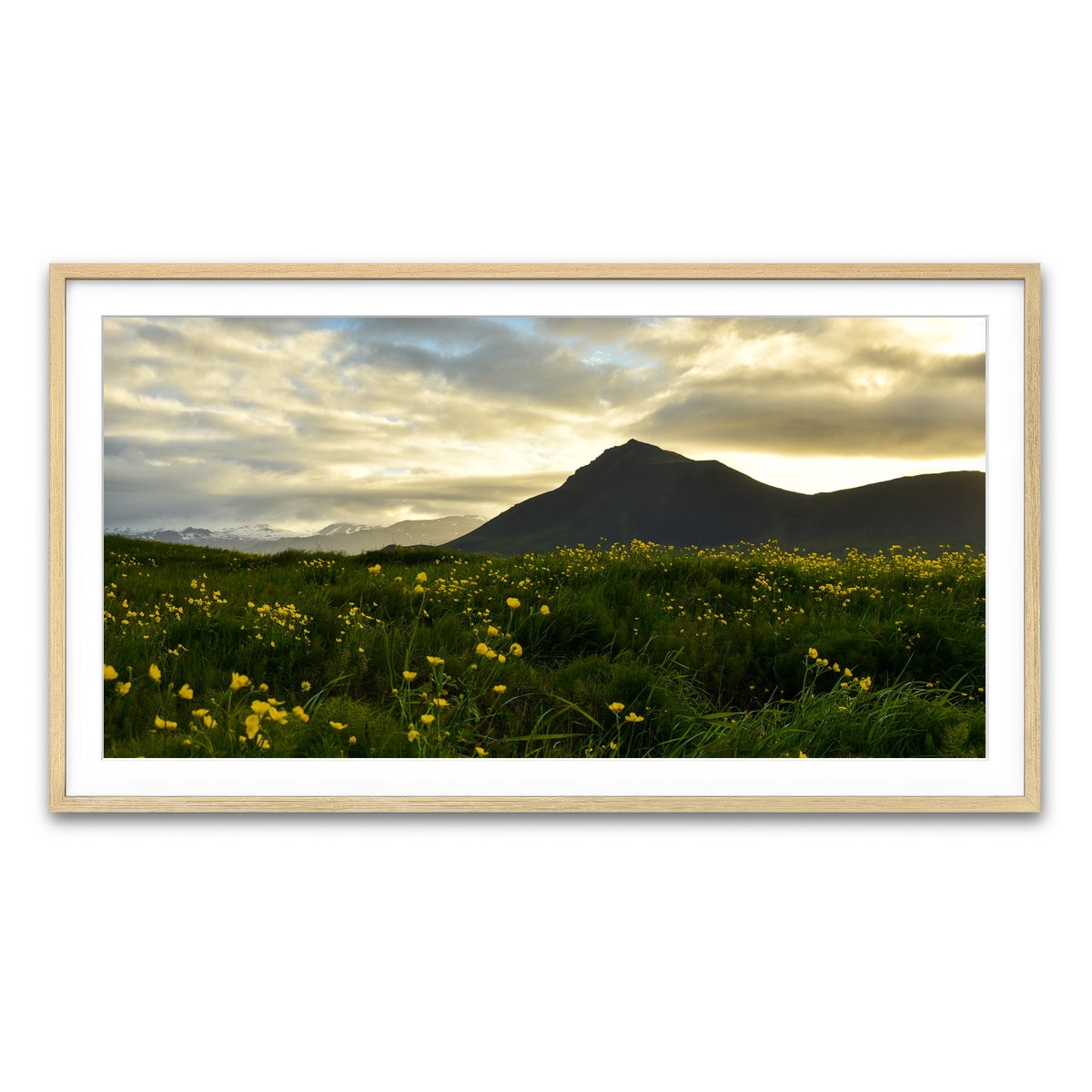 Framed Print 2x1 Natural