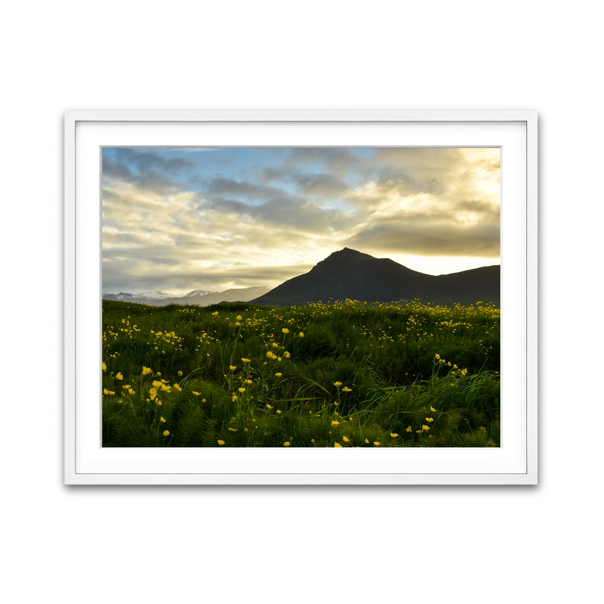 Framed Print 4x3 White