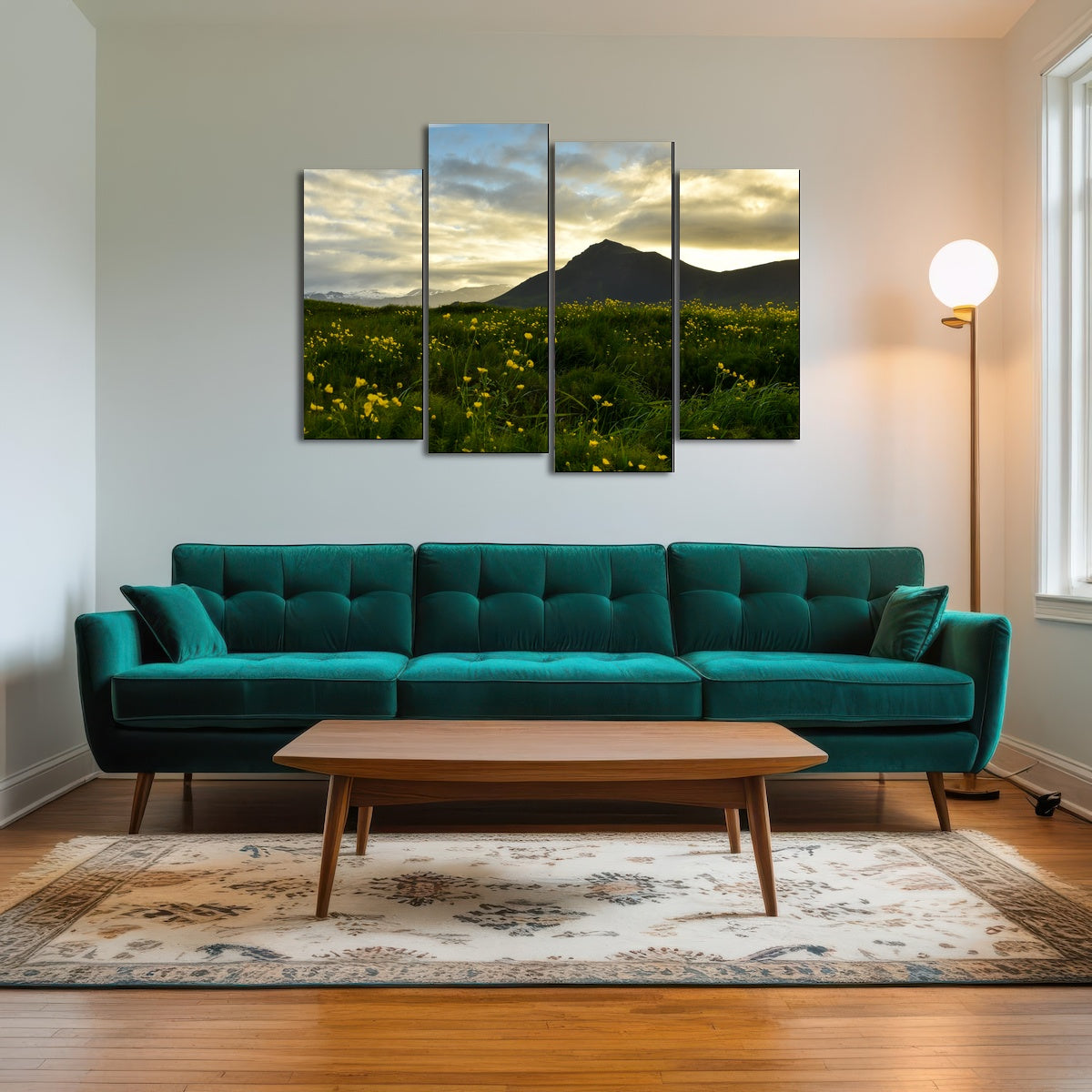 AUTO-MOCKUP ROOM | Wildflowers