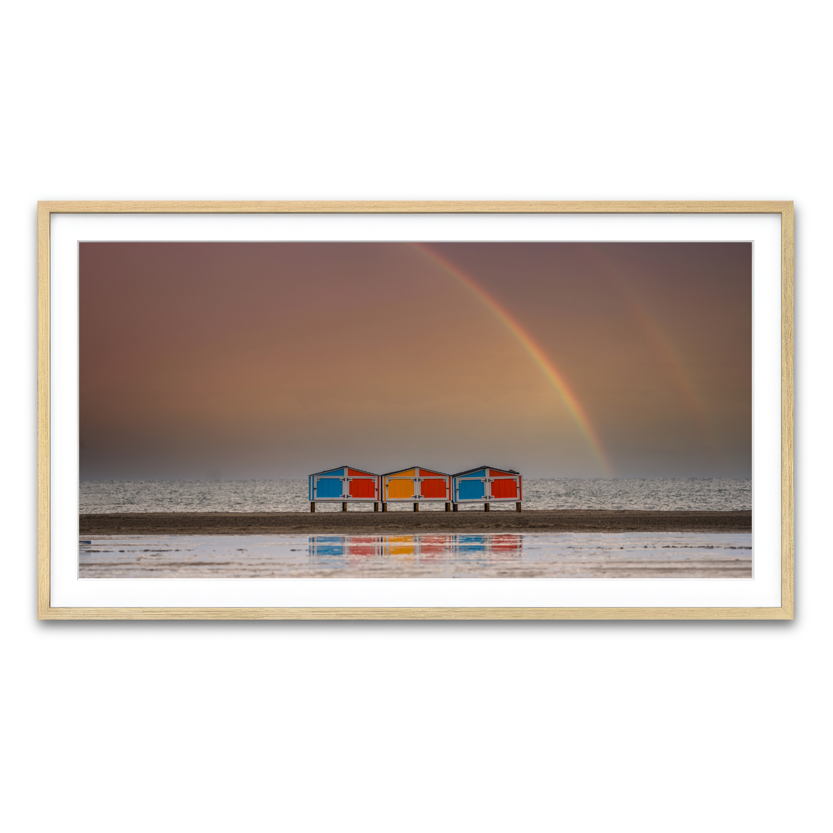 Framed Print 2x1 Natural
