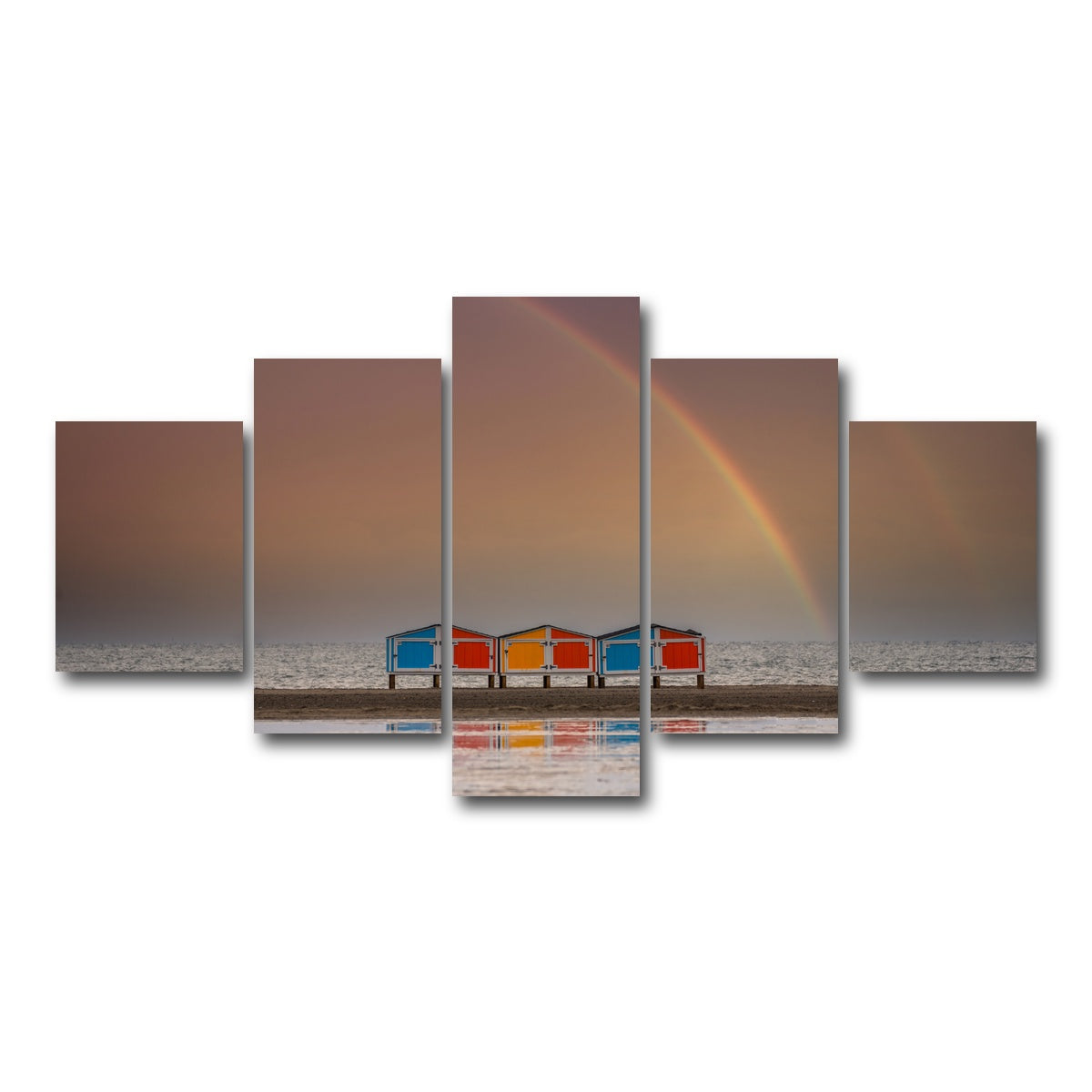 AUTO-MOCKUP WHITE | Wildwood | 5 Piece | Gallery Wrap Canvas | group=5_short