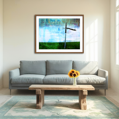AUTO-MOCKUP ROOM | William Wallace's Sword Wall Art