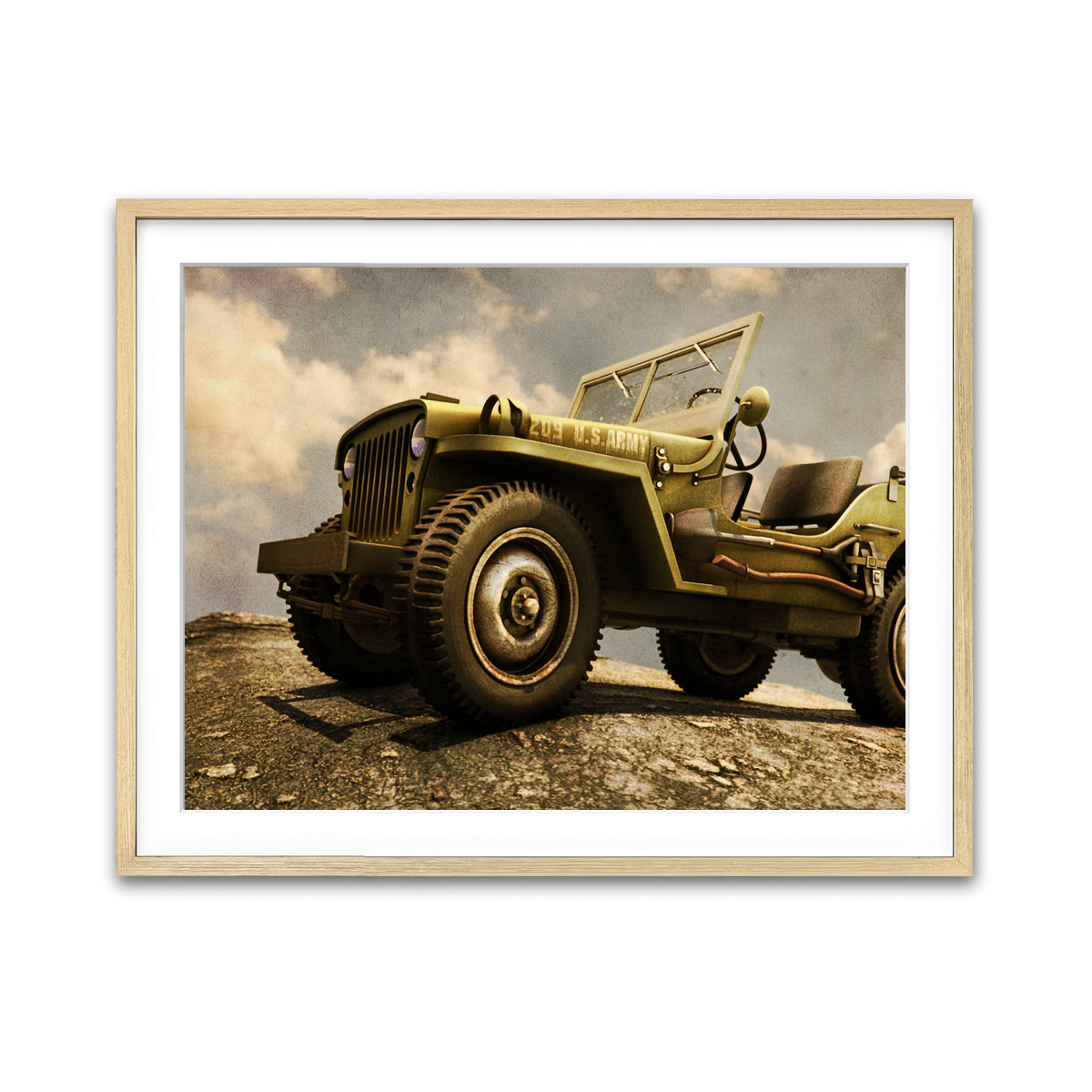 Framed Print 4x3 Natural