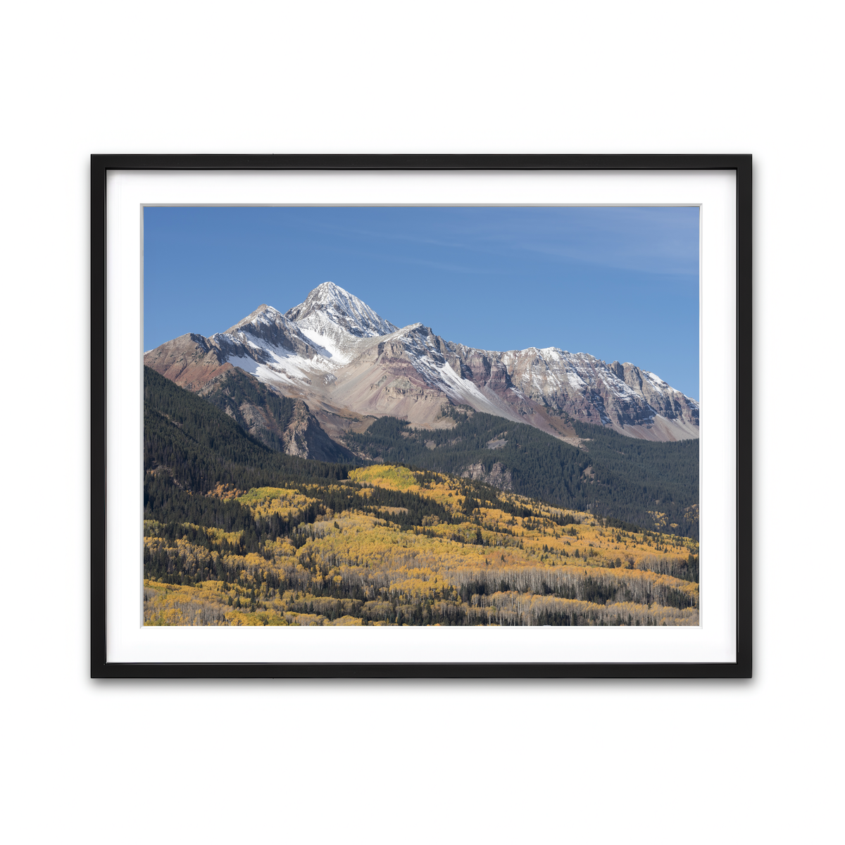 Framed Print 4x3 Black