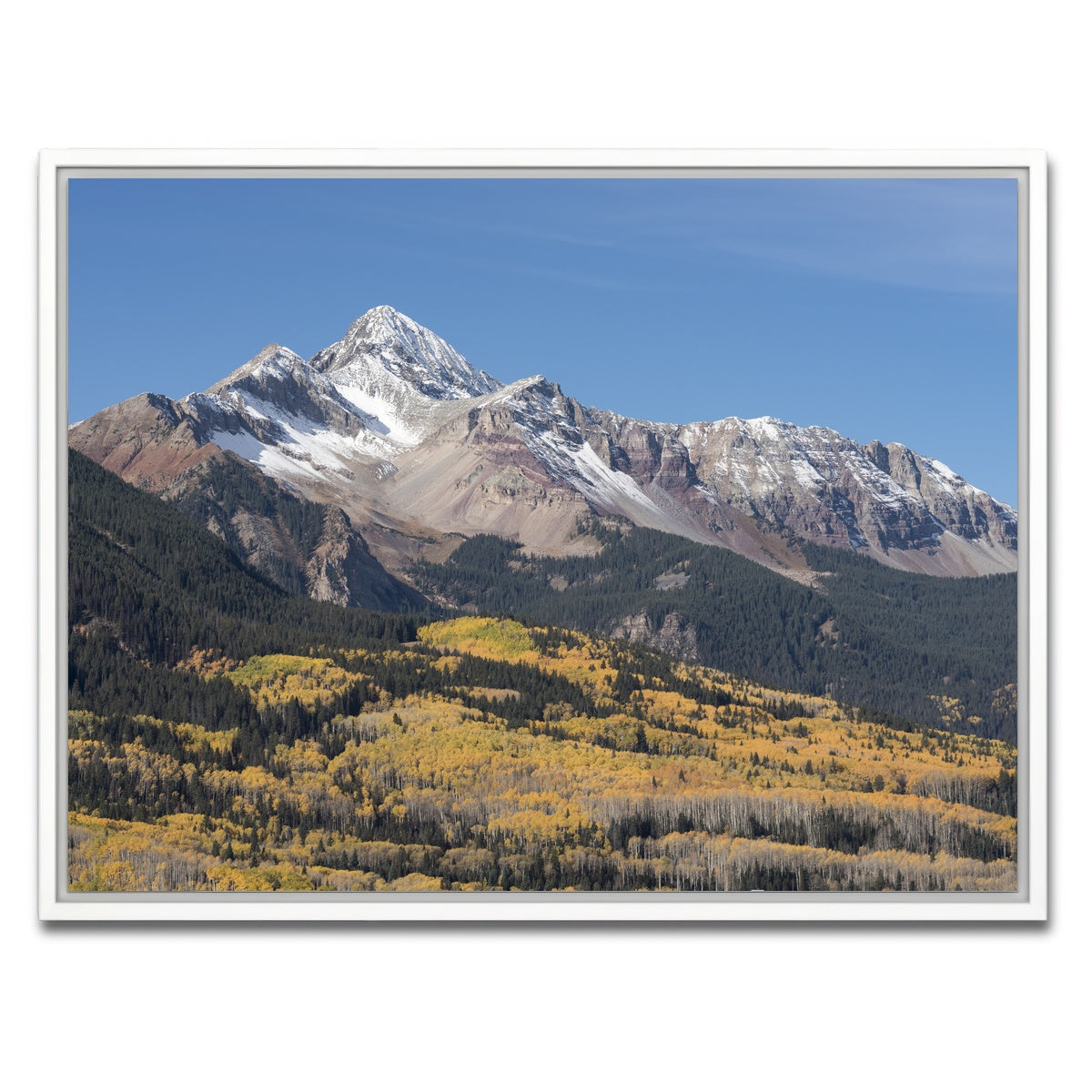 AUTO-MOCKUP WHITE | Wilson Peak | 1 Piece | White Framed Canvas | group=4x3