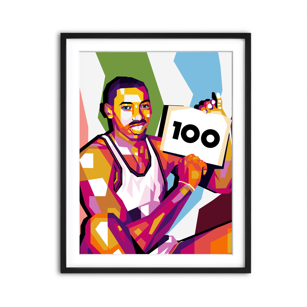 Framed Print 3x4 Black