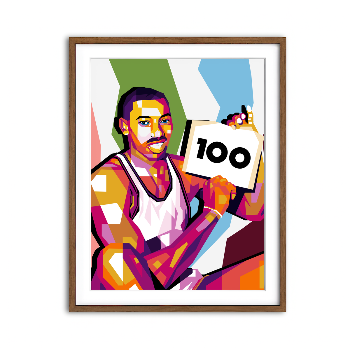 Framed Print 3x4 Walnut