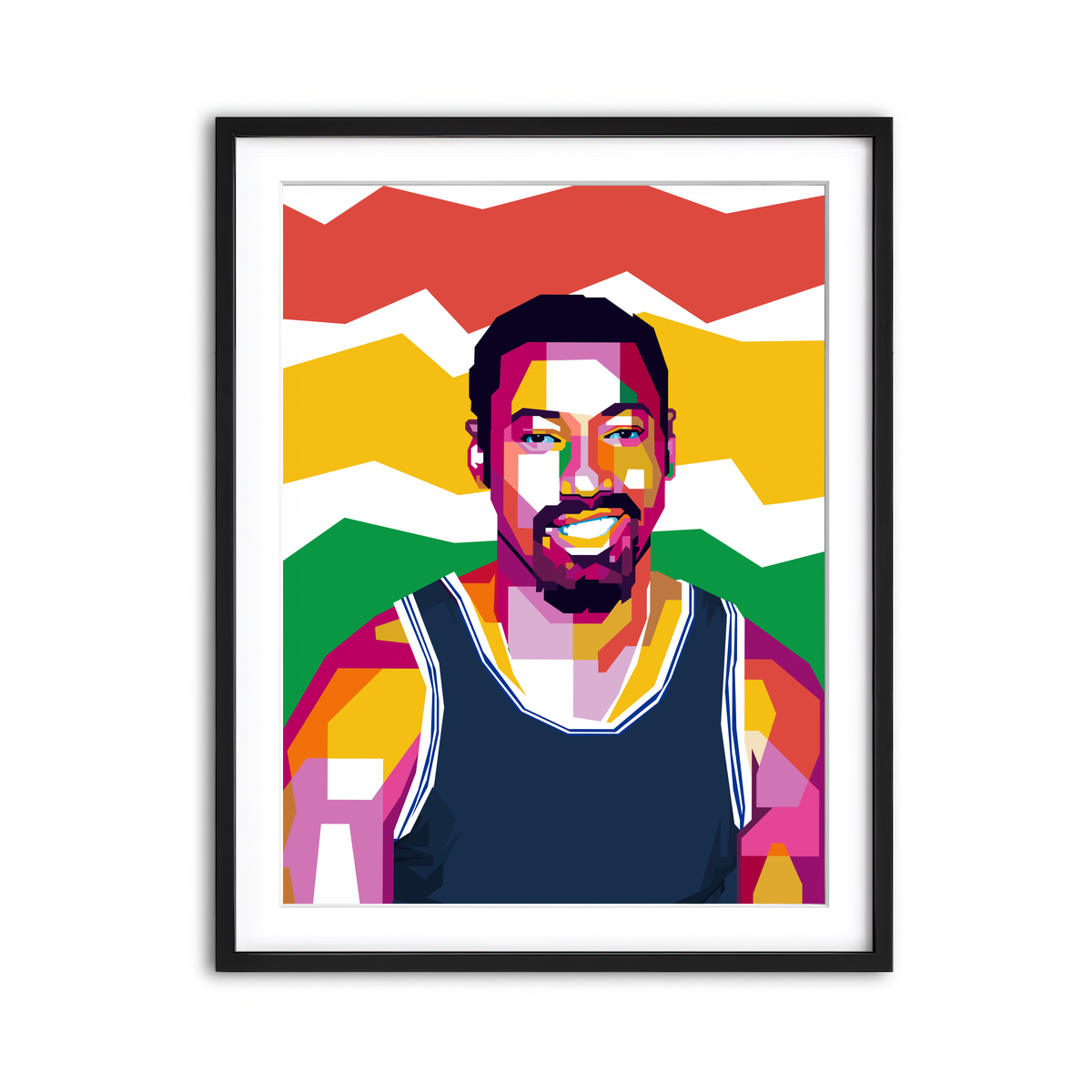 Framed Print 3x4 Black