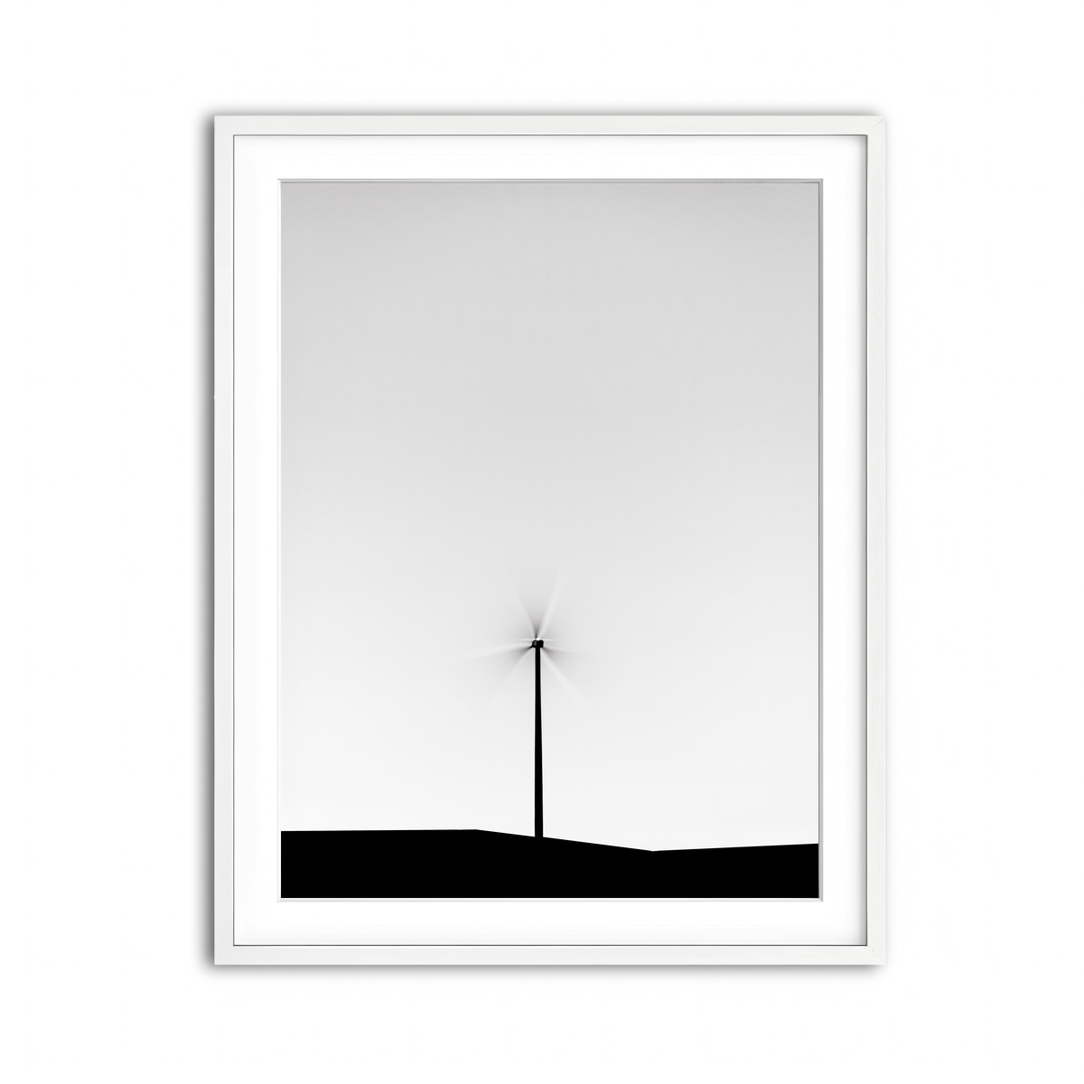 Framed Print 3x4 White